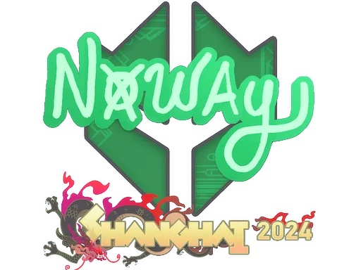 Sticker | noway | Shanghai 2024