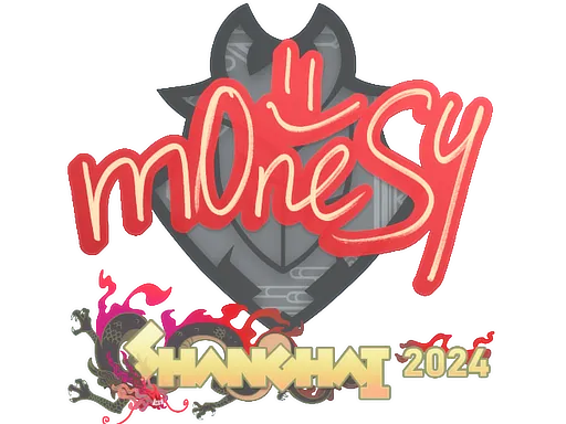 Sticker | m0NESY | Shanghai 2024