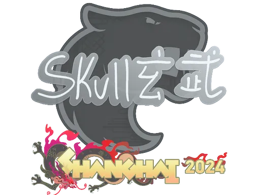 Sticker | skullz | Shanghai 2024