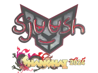 Sticker | sjuush (Glitter) | Shanghai 2024