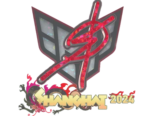 Sticker | degster (Glitter) | Shanghai 2024