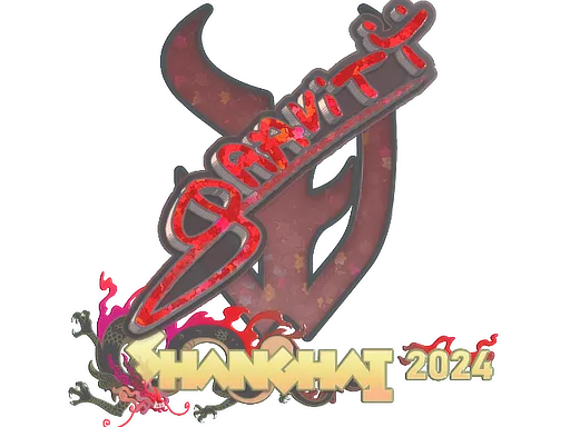 Sticker | Graviti (Glitter) | Shanghai 2024