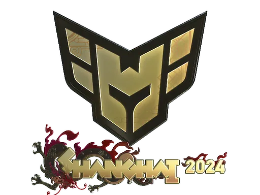 Sticker | HEROIC (Gold) | Shanghai 2024