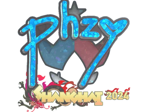 Sticker | phzy (Glitter) | Shanghai 2024