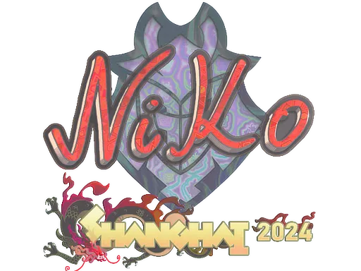 Sticker | NiKo (Holo) | Shanghai 2024