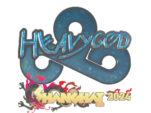 Sticker | Heavygod (Glitter) | Shanghai 2024