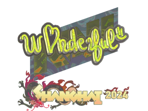 Sticker | w0nderful (Holo) | Shanghai 2024