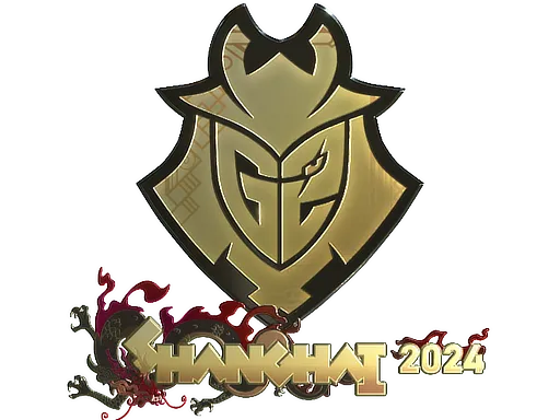 Sticker | G2 Esports (Gold) | Shanghai 2024