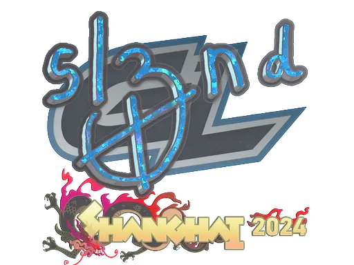 Sticker | sl3nd (Glitter) | Shanghai 2024