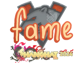 Sticker | fame | Shanghai 2024