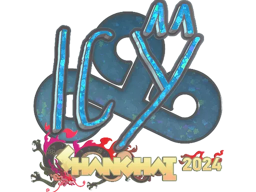 Sticker | ICY (Glitter) | Shanghai 2024