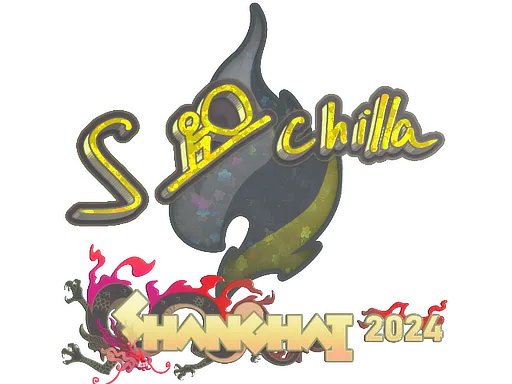 Sticker | s-chilla (Glitter) | Shanghai 2024