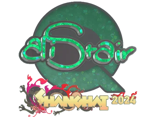 Sticker | aliStair (Glitter) | Shanghai 2024