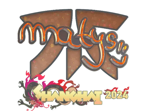 Sticker | MATYS (Glitter) | Shanghai 2024