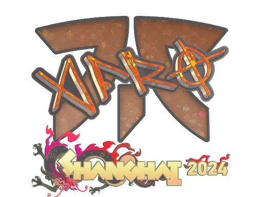 Sticker | afro (Glitter) | Shanghai 2024