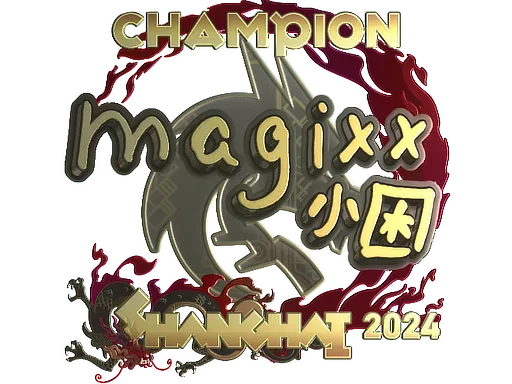 Sticker | magixx (Gold, Champion) | Shanghai 2024