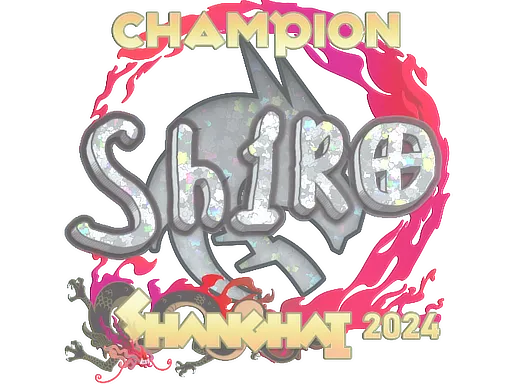 Sticker | sh1ro (Glitter, Champion) | Shanghai 2024
