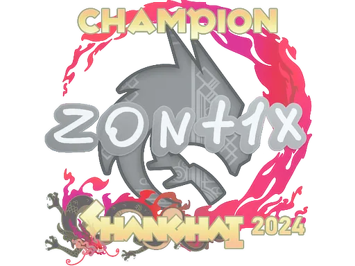 Sticker | zont1x (Champion) | Shanghai 2024