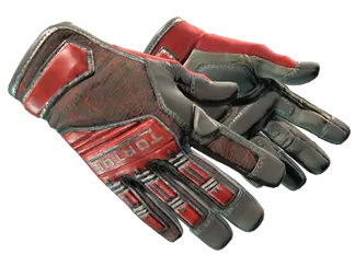 ★ Specialist Gloves | Crimson Web (Minimal Wear)
