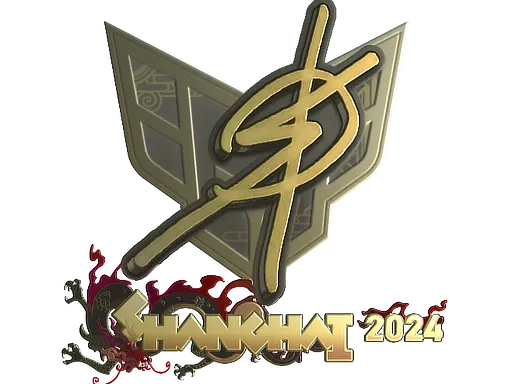 Sticker | degster (Gold) | Shanghai 2024