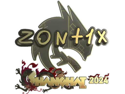 Sticker | zont1x (Gold) | Shanghai 2024