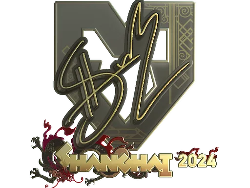 Sticker | siuhy (Gold) | Shanghai 2024