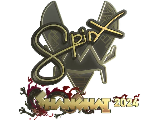 Sticker | Spinx (Gold) | Shanghai 2024