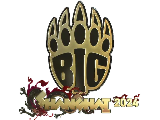 Sticker | BIG (Gold) | Shanghai 2024