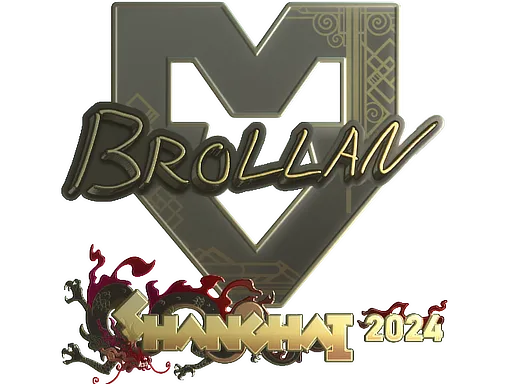 Sticker | Brollan (Gold) | Shanghai 2024