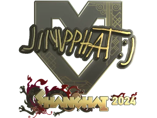 Sticker | Jimpphat (Gold) | Shanghai 2024