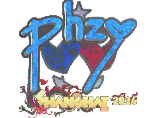 Sticker | phzy (Holo) | Shanghai 2024