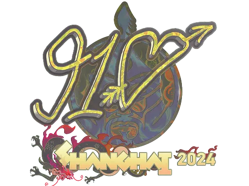 Sticker | 910 (Holo) | Shanghai 2024
