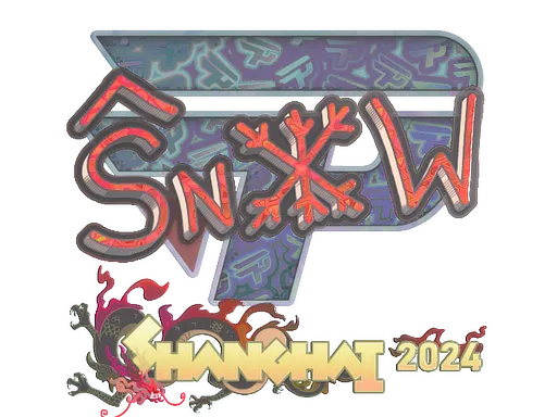 Sticker | snow (Holo) | Shanghai 2024