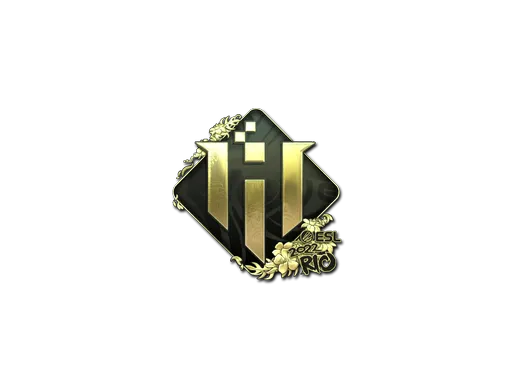 Sticker | IHC Esports (Gold) | Rio 2022