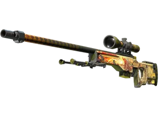 AWP | Dragon Lore (Well-Worn)