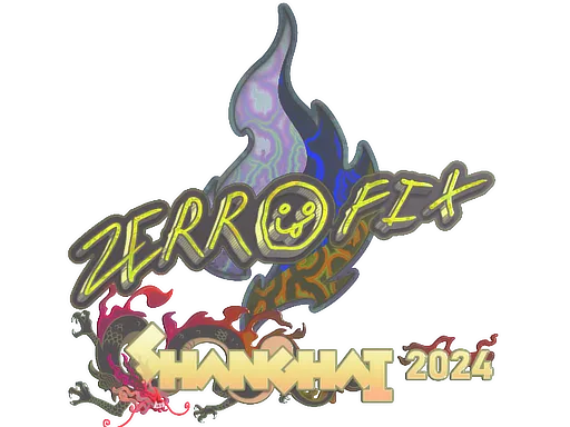 Sticker | zeRRoFIX (Holo) | Shanghai 2024