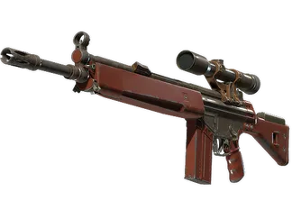 G3SG1 | Red Jasper (Field-Tested)