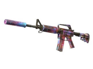 M4A1-S | Glitched Paint (Well-Worn)