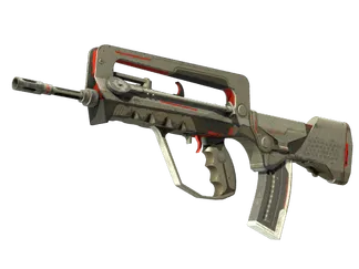 FAMAS | Mecha Industries (Battle-Scarred)