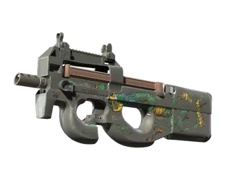 P90 | Emerald Dragon (Battle-Scarred)
