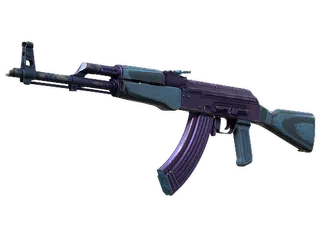 AK-47 | Midnight Laminate (Well-Worn)