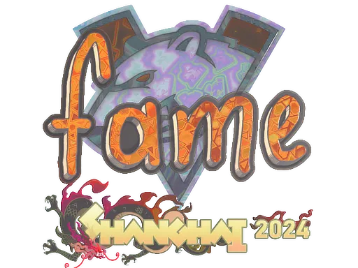 Sticker | fame (Holo) | Shanghai 2024