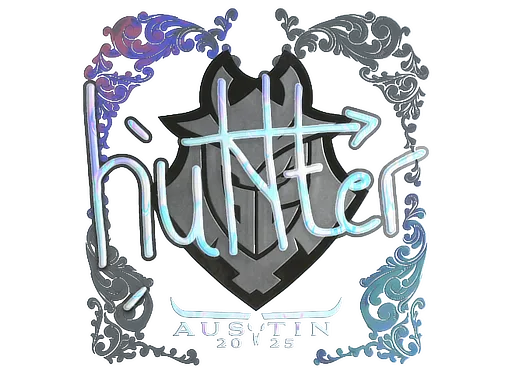 Sticker | huNter- (Holo) | Austin 2025