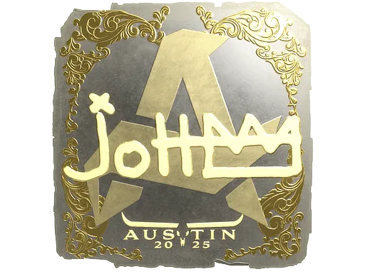 Sticker | jottAAA (Gold) | Austin 2025