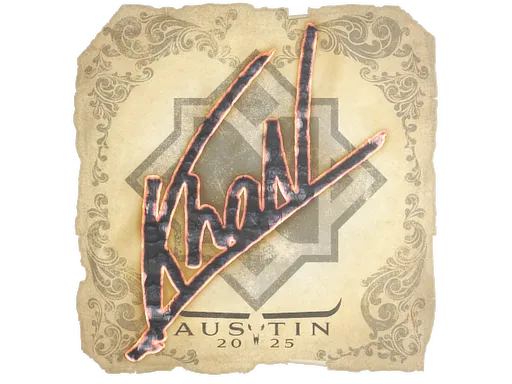Sticker | khaN | Austin 2025