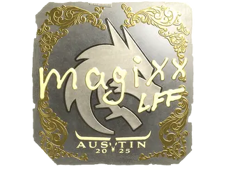 Sticker | magixx (Gold) | Austin 2025