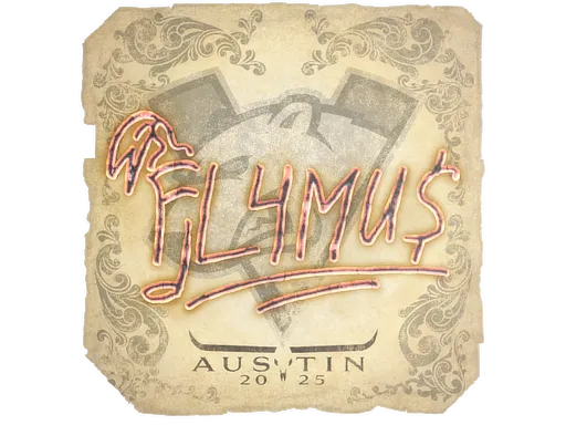 Sticker | FL4MUS | Austin 2025