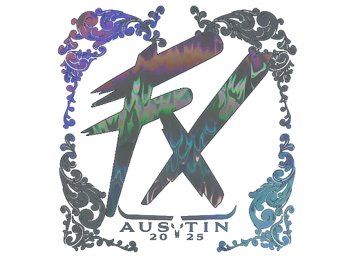 Sticker | Fluxo (Holo) | Austin 2025