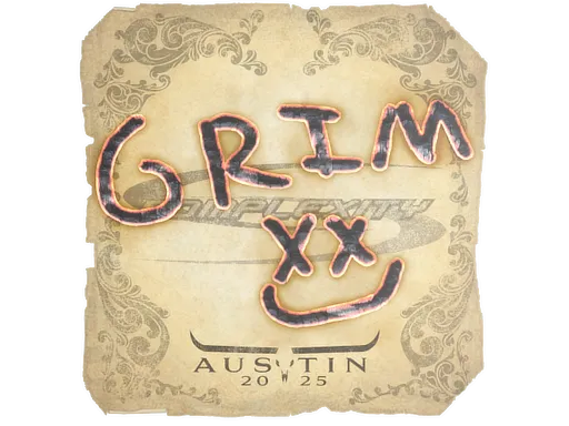 Sticker | Grim | Austin 2025