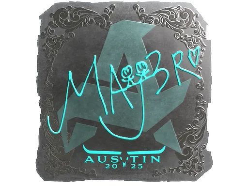 Sticker | MAJ3R (Foil) | Austin 2025
